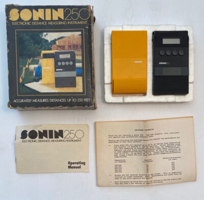 SONIN 250 Feet Distance Measuring Electronic Precision Instrument WORKS