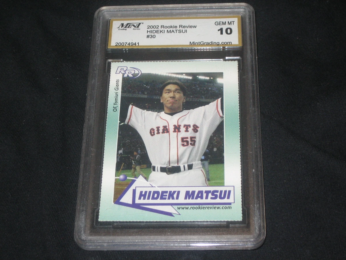 2002 BBM The Legend of Hideki Matsui - Hideki Matsui #30 for sale