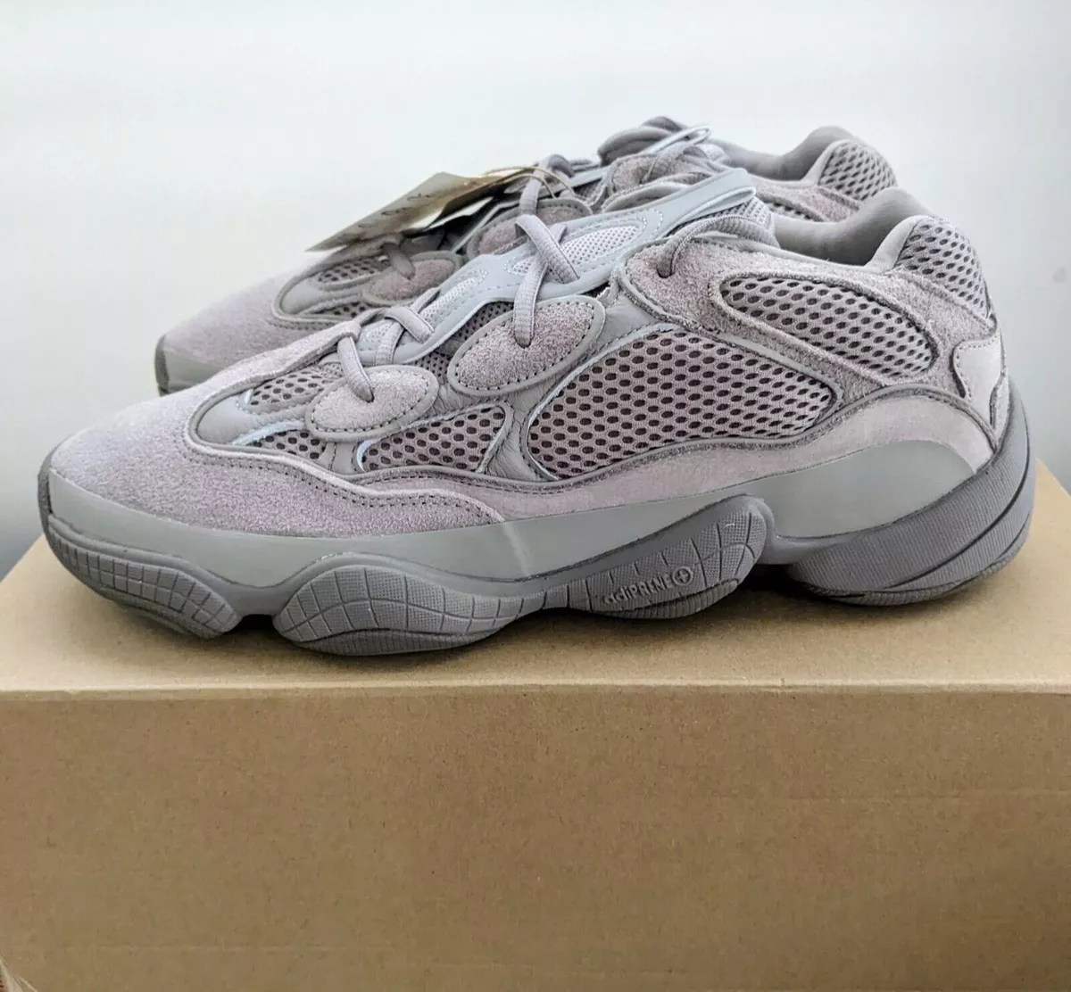SHIP NOW Adidas Yeezy Boost 500 Size 15 Ash Grey GX3607