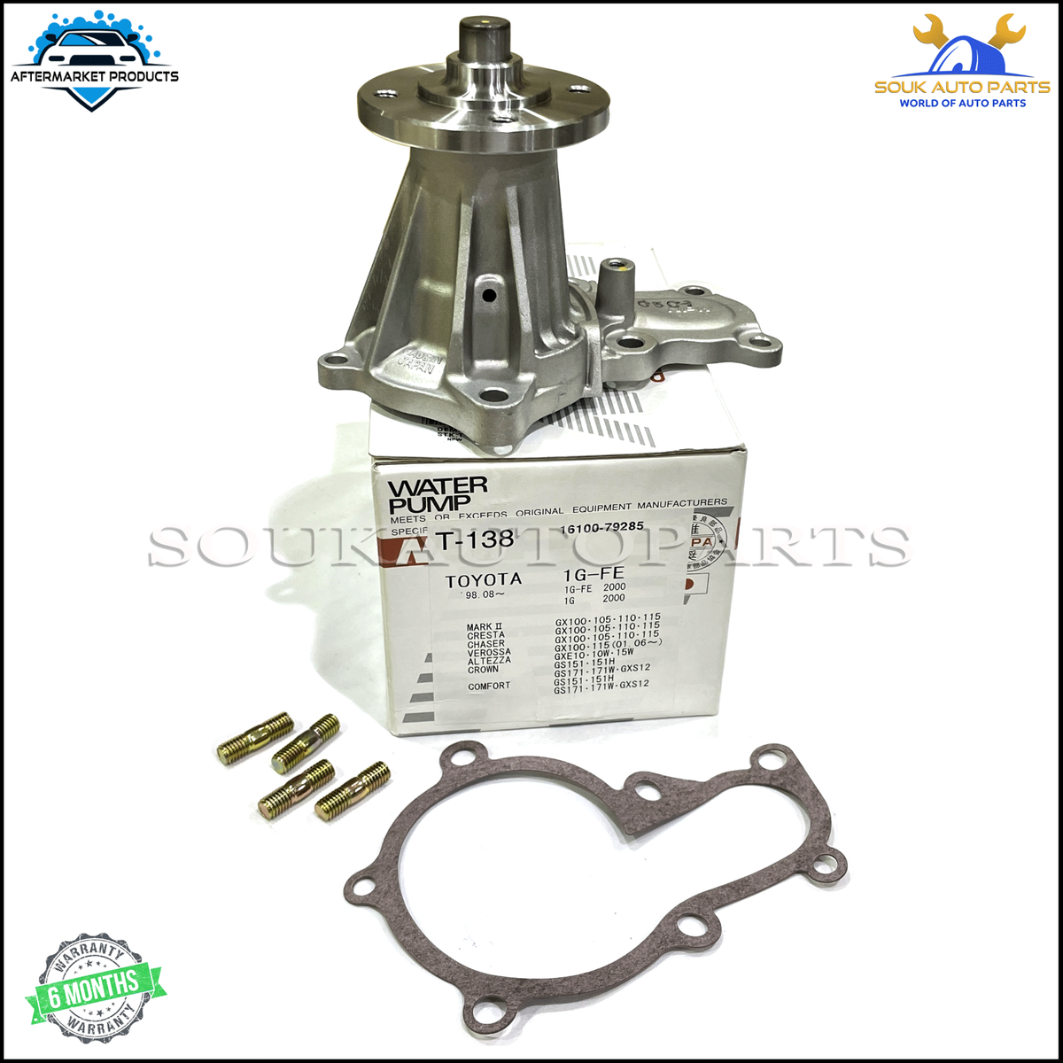 16100-79285 WATER PUMP 1G-FE For Toyota CROWN CHASER ALTEZZA