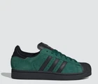adidas Originals SUPERSTAR II MEN'S SHOES JH7699 GREEN BLACK  AUTHENTIC SUEDE