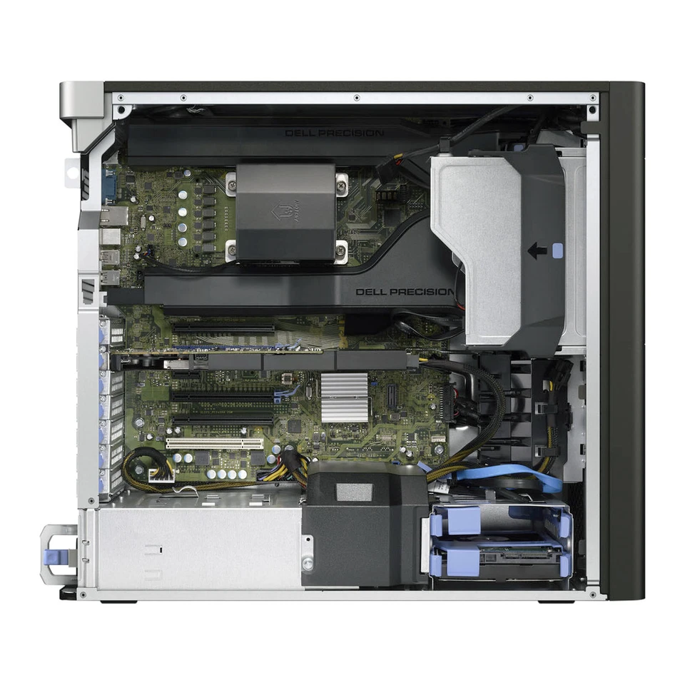 Dell Precision 5810 Workstation Xeon E5 32GB RAM 480GB SSD & 2TB HDD NVIDIA - Image 3 of 4