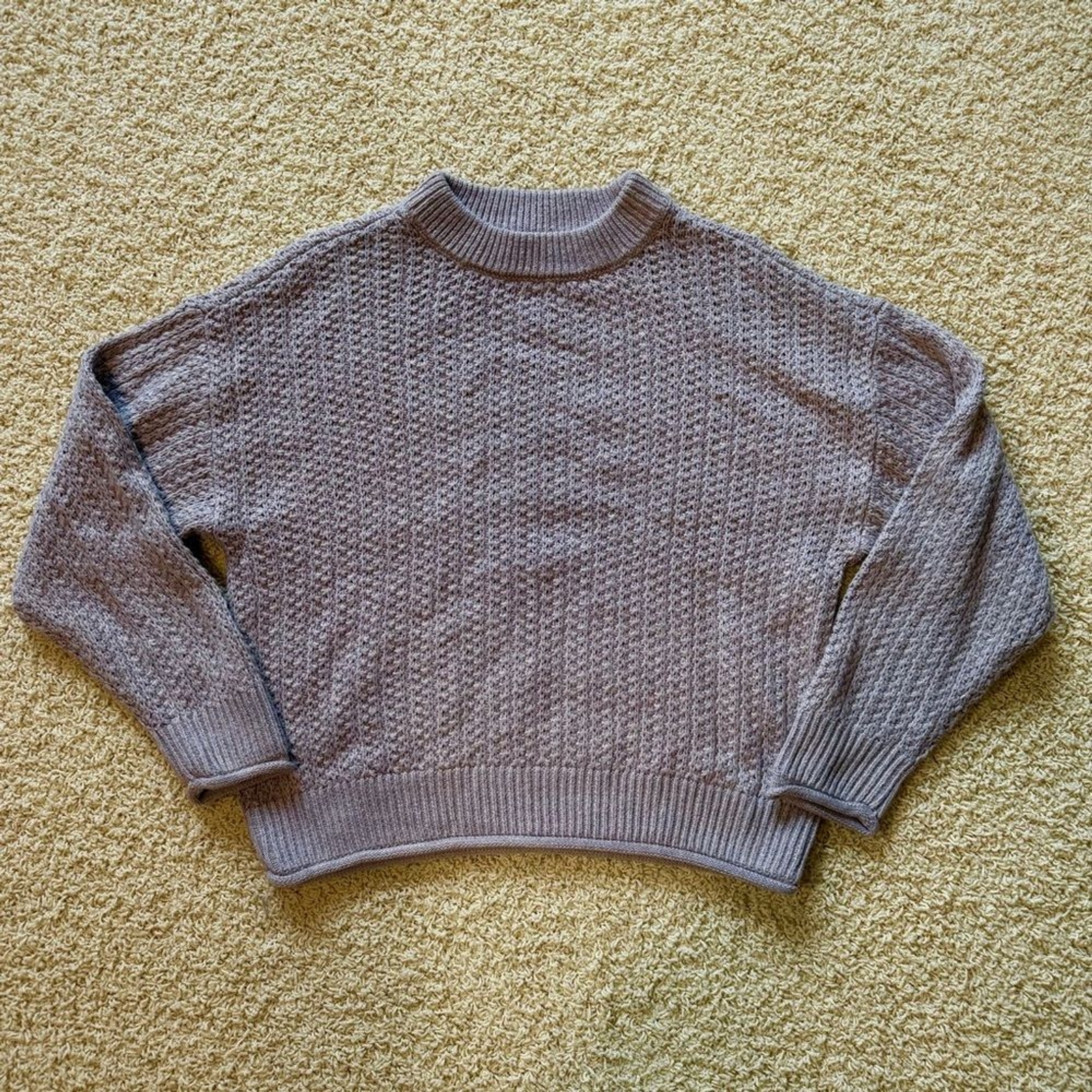 UNIVERSAL THREAD Knit Sweater Lavender Purple Siz… - image 1