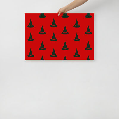 Witch Hat Red Matte