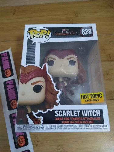 Funko Pop Marvel Studios WandaVision Scarlet Witch #828 - Hot Topic Exclusive