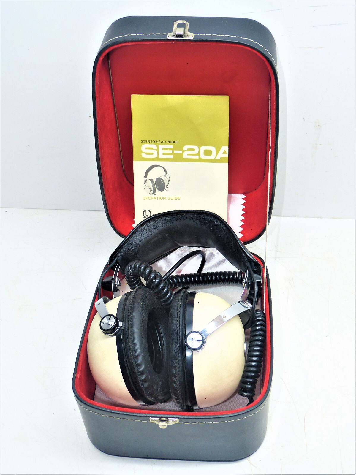 1970s Vintage Pioneer SE20A Stereo Headphones Untested INV16399 eBay