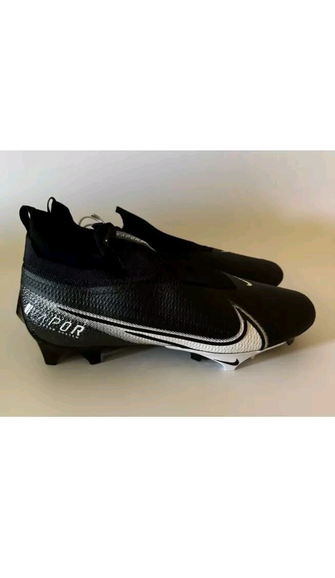Nike Vapor Edge Elite 360 Flyknit Black Football Cleats  display picture 2