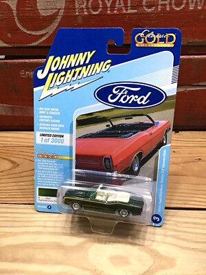 2020 Johnny Lightning Classic Gold 1968 Ford Fairline Torino GT Convertible Toy 
