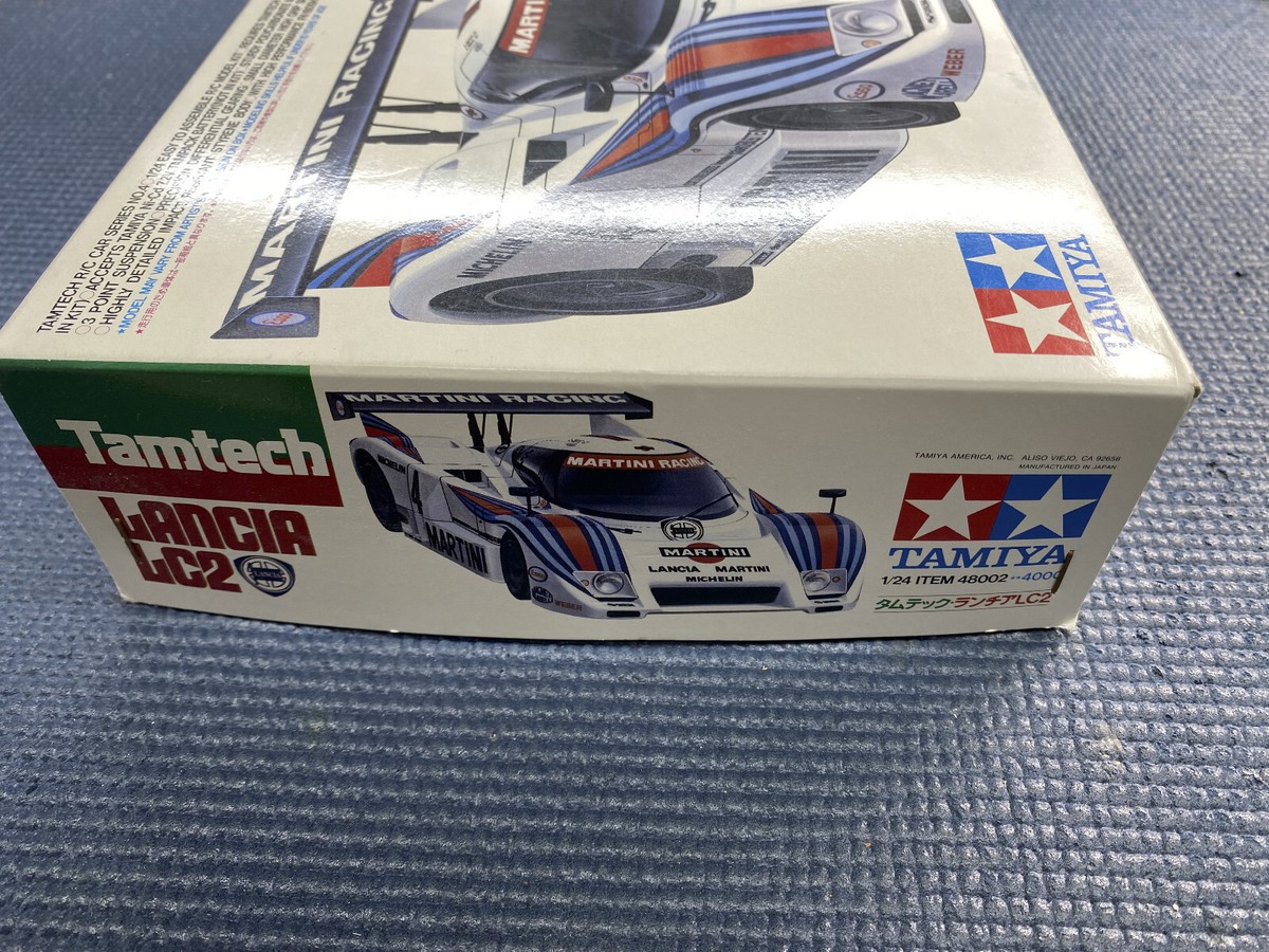 Vintage Tamiya Tamtech 1/24 Lancia LC2 RC race car only kit Vintage Tamiya Tamtech 1/24 Lancia LC2 RC race car only kit
