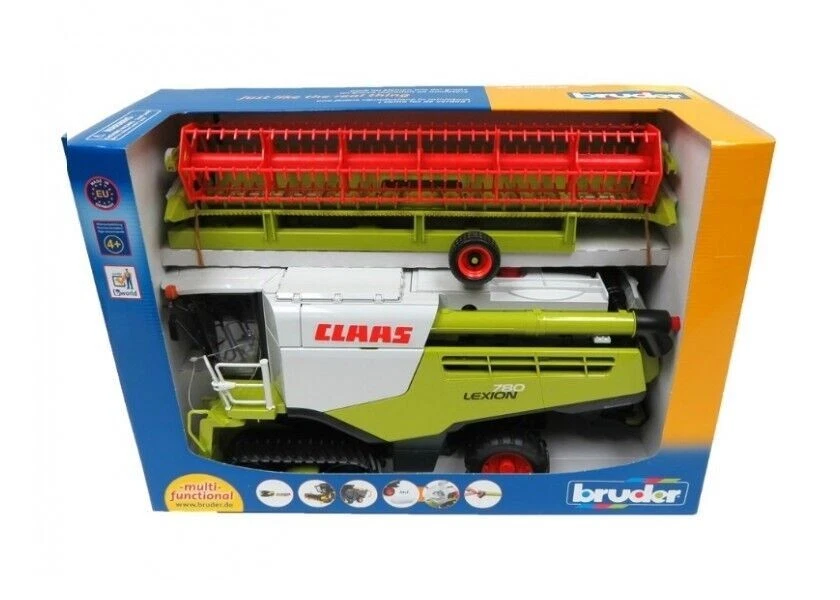 Bruder Claas Lexion 780 Combine Harvester Kids Toy Terra Trac 1:16 Scale Model - Image 3 of 3