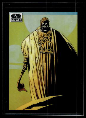 Tusken Raider at Sundown 2022 Topps Chrome Star Wars Galaxy Refractor A Card #26