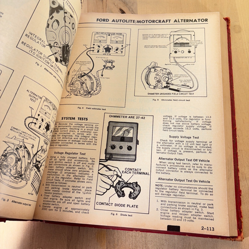 Motor Auto Repair Manual Early Model Edition 1969-1976 7th Edition 1981 - Foto 9 di 13
