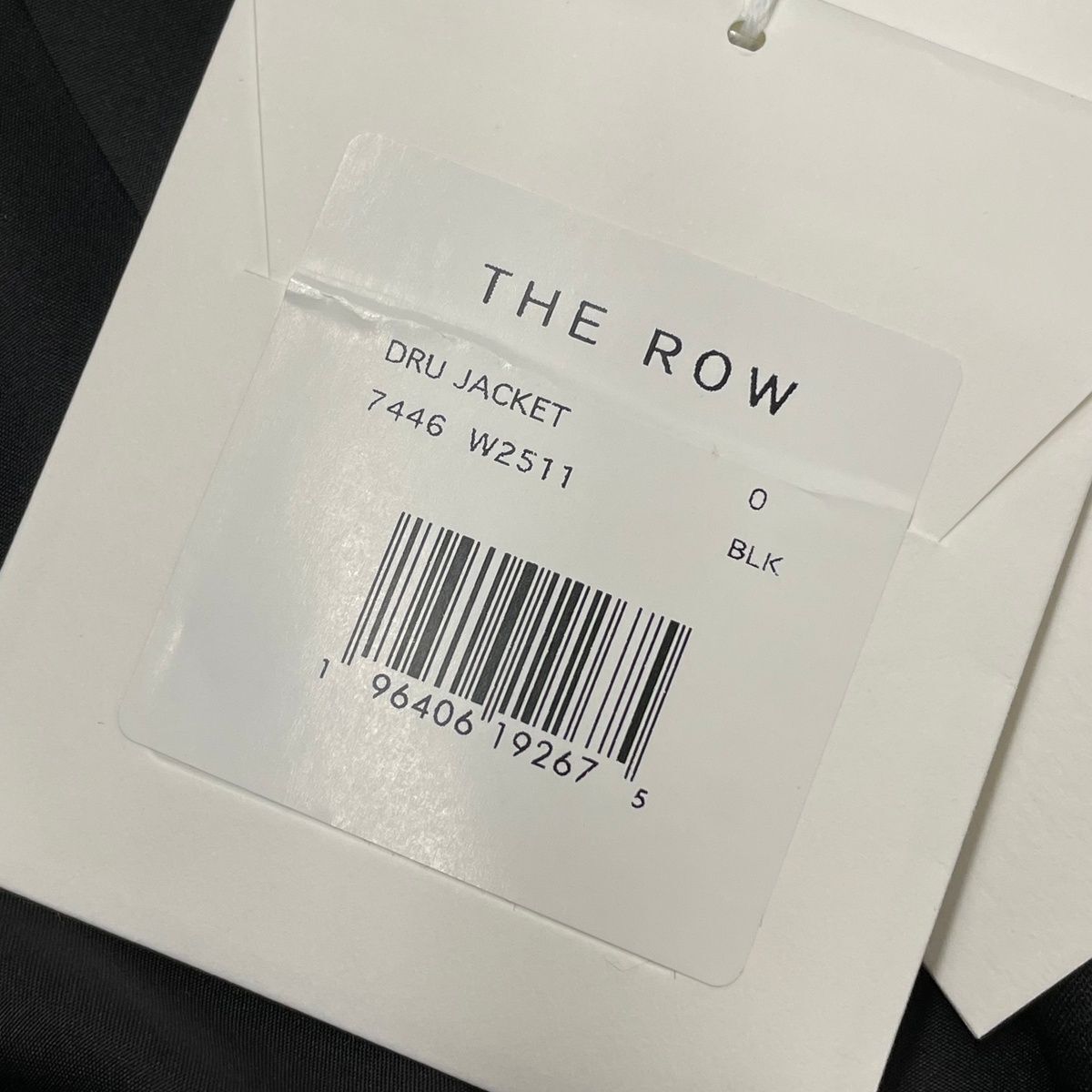 FILA THE ROW Giacca Dru da donna in lana e seta taglia 0 nera 1552579