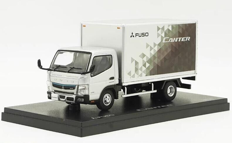 1:43 Mitsubishi FUSO CANTER Truck Diecast Model Silver Color