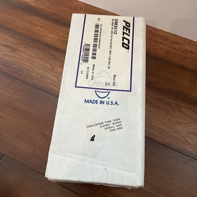 Pelco EM3512 Feedthrough Wall Mount Camera Housing Kit