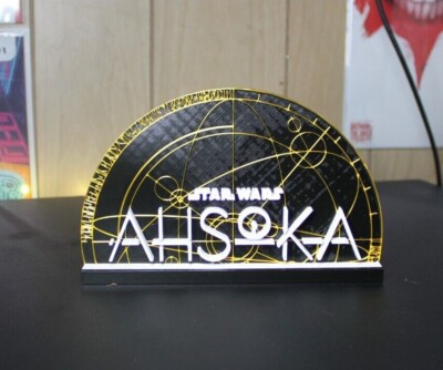 Ahsoka 3D printed Logo Art