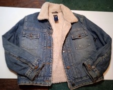 GAP VESTE JEAN  FOURREE CLASSIC 12 ANS