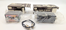 BUNDLE - Sears Antenna Matcher 61-3574 and Sears SWR/POWER/FS Meter 61-3577 
