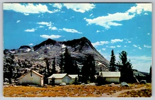 Yosemite Vogelsang Camp California High Sierra View Postcard