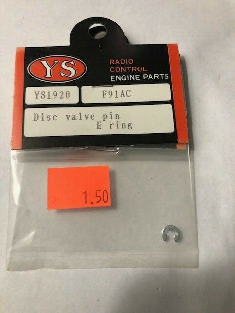 YS＊vv YS ENGINE PART YS1920 DISC VALE PIN E RING F91AC NIP | eBay