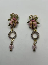 Lunch At The Ritz LATR 2GO Ladybug Earrings