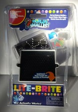 World's Smallest Lite-Brite Board 150 Pegs 15 Sheets NIP 