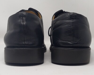 Sandro Moscoloni Vineyard Black Leather Mens Lace Up Oxford  display picture 2