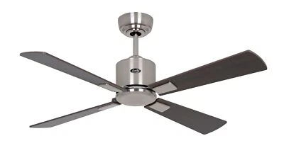 Energiespar Deckenventilator Fernbedienung Eco Neo III 103 cm Chrom matt Wenge - Bild 1 von 4
