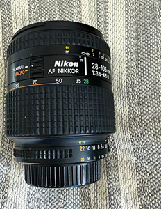Nikon AF NIKKOR 28-105mm f/3.5-4.5D Zoom Lens Nikon F Mount Auto/Manual