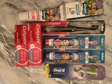 Colgate, Oral-B, Spinbrush Toothbrush Lot 360...