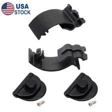 For Harley Sportster XL883 XL1200 Left Side Battery Cover Mount Clips 2004-2013