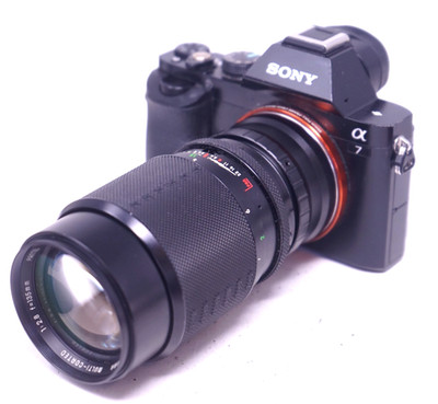 SONY E MOUNT ADAPTIERT 135MM F2.8 Sigma OBJEKTIV ALLE A7 NEX A6000 A5000