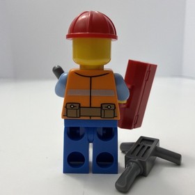 LEGO&reg; Frank the Foreman Minifigure LEGO Movie Construction Crew CITY tlm047