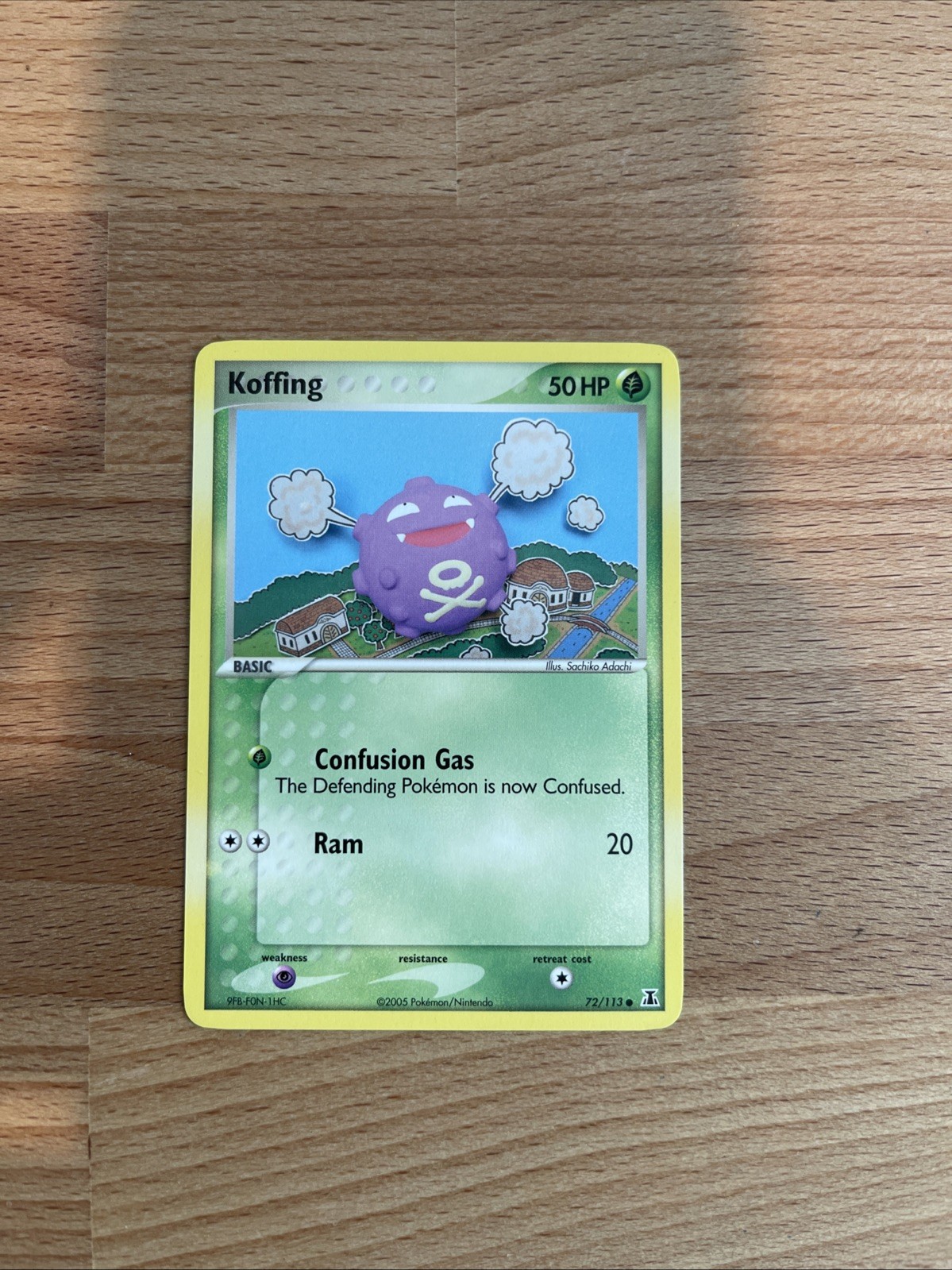 Koffing 72/113 EX Delta Species Common