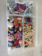 ** Schnullerketten Zubeh&ouml;r ** Motivperlen Clips ... ** Starterset ** TOP **