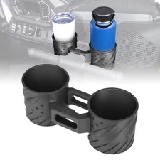Cup Holder Black For Polaris RZR XP 1000 2024-2025 18-40oz, Simple Install
