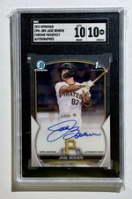 2023 Bowman - Chrome Prospect Autographs Jase Bowen #CPA-JBN (AU, RC)