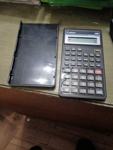 Casio F-502 Scientific Statistical Calculator With Cover - Picture 4 of 4