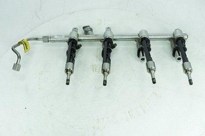 17-19 Alfa Romeo Giulia TI Q4 OEM Fuel Injectors Nozzles Rail Set 04893630AA