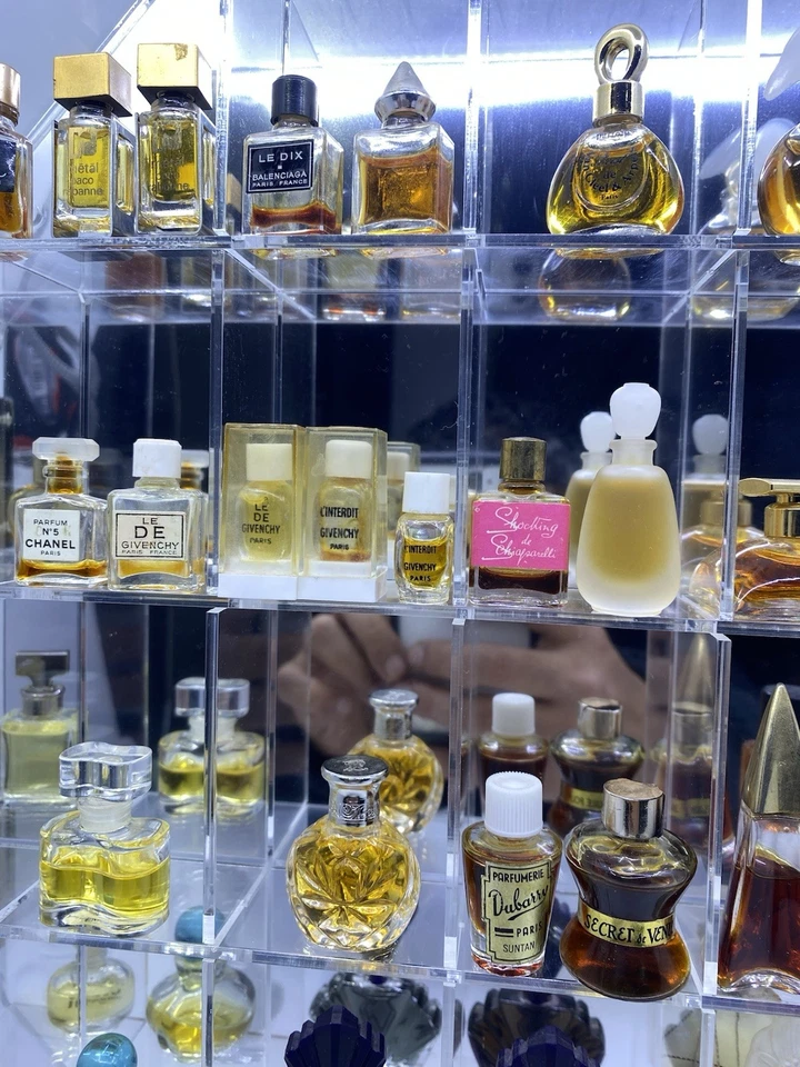 50st EXTRAIT Reines Parfum Miniaturen + Setzkasten Raritäten Selten Vintage TOP  - Bild 3 von 4