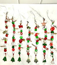 Christmas Silver Star Cell Phone Charm 7  New Purse Bag Charm Holiday Accessory