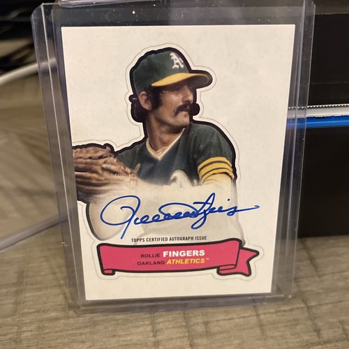 Rollie Fingers #68AA-RF 2024 Topps Archives 1968 Action All-Stars Autograph card