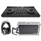 AlphaTheta DDJ-GRV6 4-Channel DJ Controller with Magma MGA41037 Workstation Case