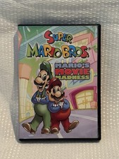 Super Mario Bros: Mario's Movie Madness 1990 DVD TESTED WORKS