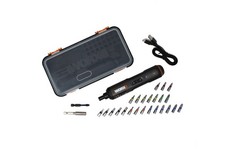 Worx 4V 3-Speed Screwdriver with 25 Accessory...