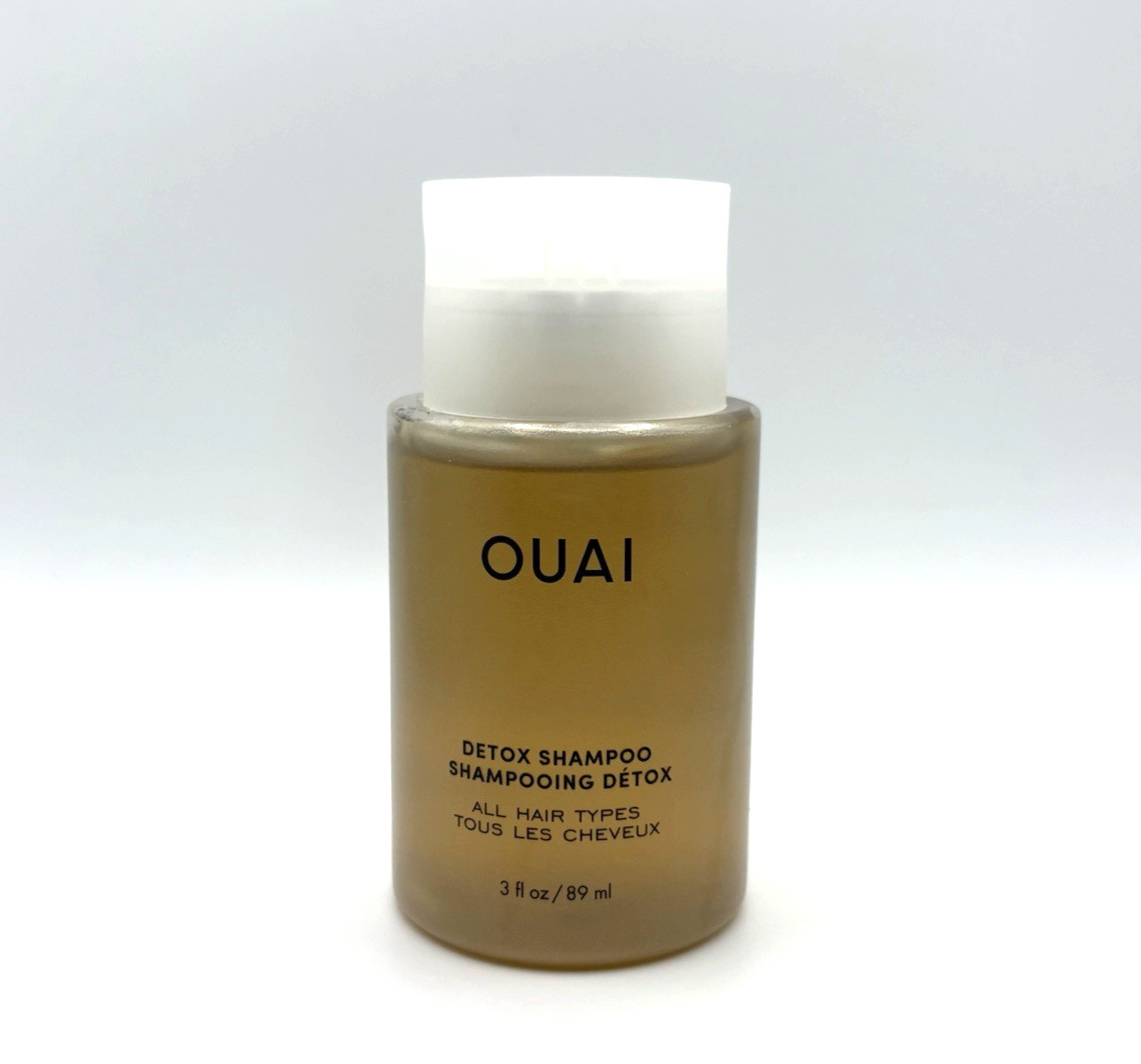 OUAI Detox Shampoo Travel Size 89ml ~ Clarifying, Deep Cleanse ~ New & Sealed