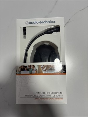 Audio-Technica ATR4750 3.5mm Plug-In Microphone   Omnidirectional Desktop Mic