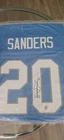 Barry Sanders Detroit Lions Signed Football Jersey COA