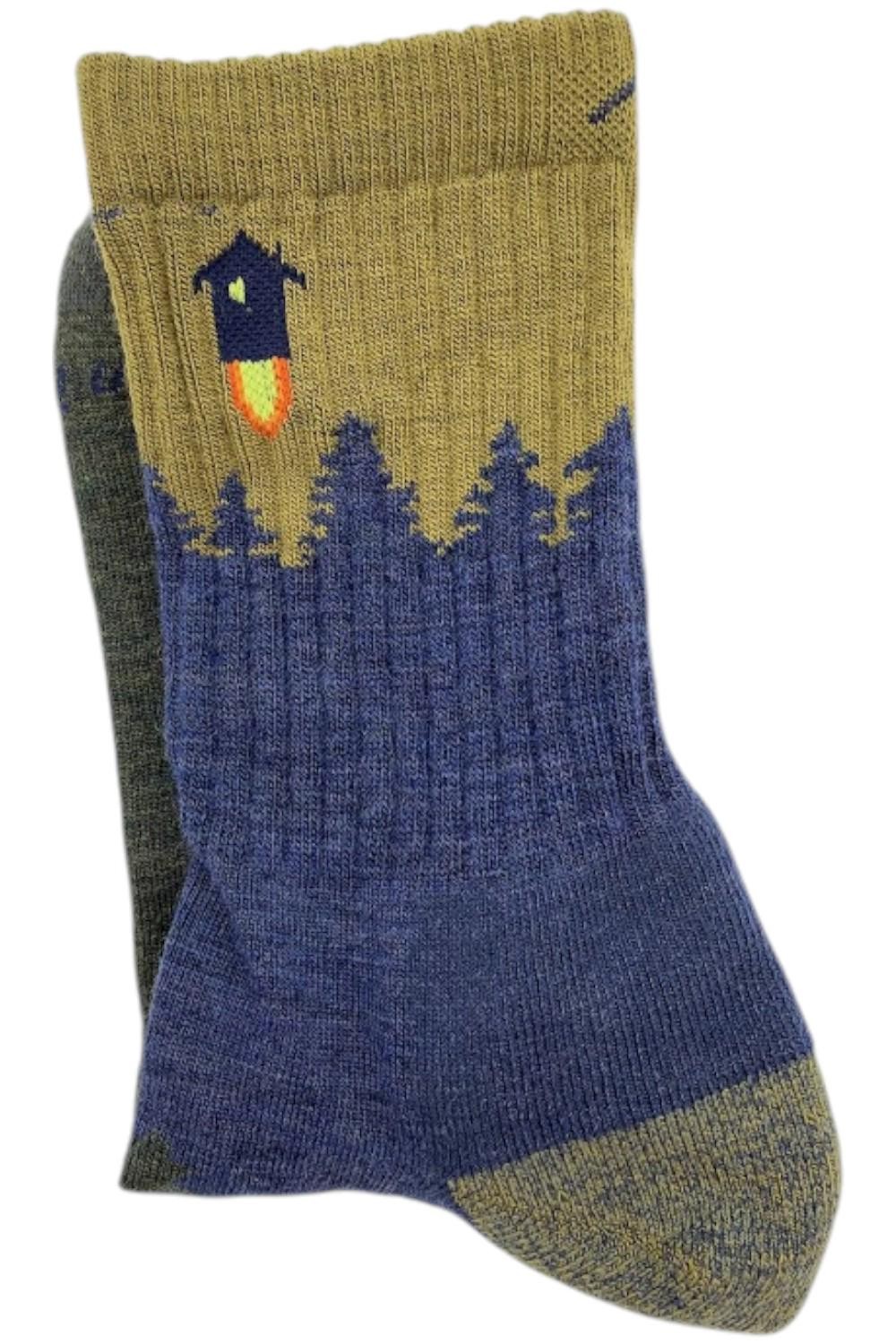 Darn Tough Mens Vermont Number 2 Micro Crew Cushion Denim 3390₽