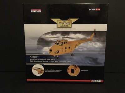 Corgi AA39001 Whirlwind Westland HAR.Mk 10 Helicopter RAF Diecast Model 1:72